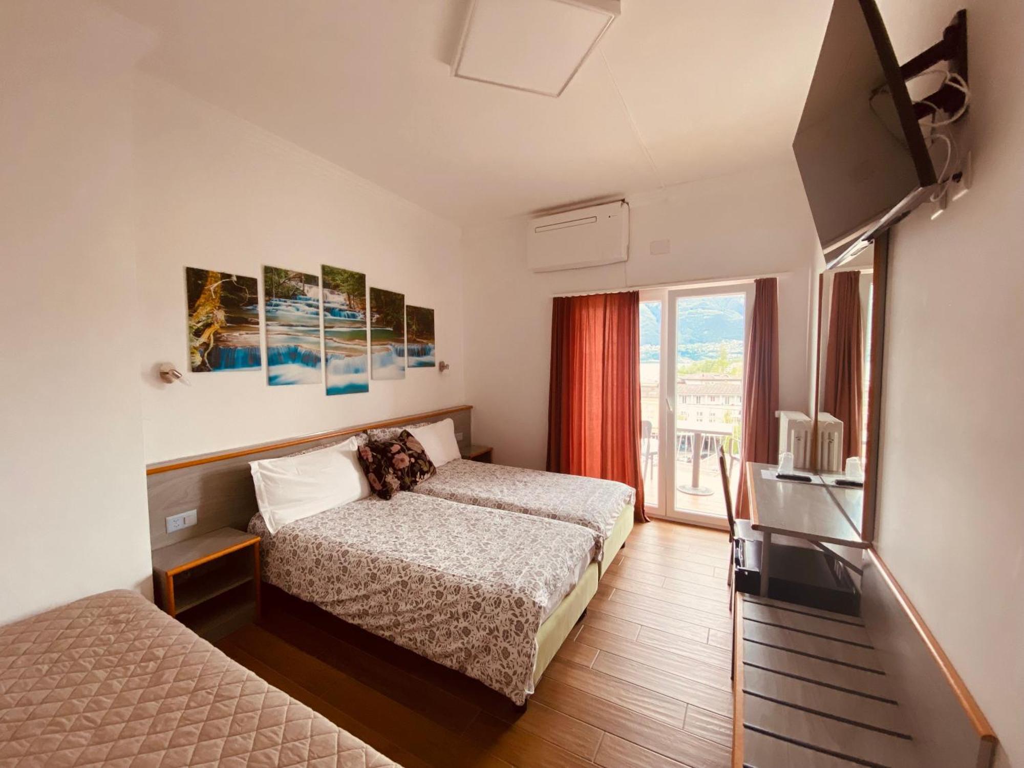 Hotel Garni Montaldi Muralto Buitenkant foto