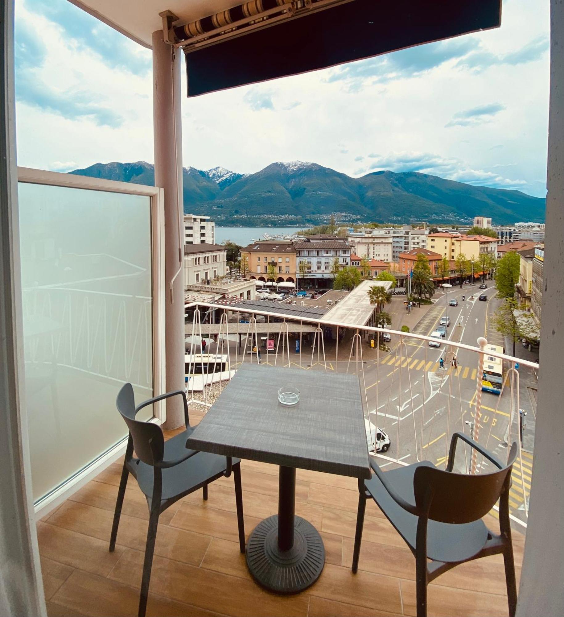 Hotel Garni Montaldi Muralto Buitenkant foto