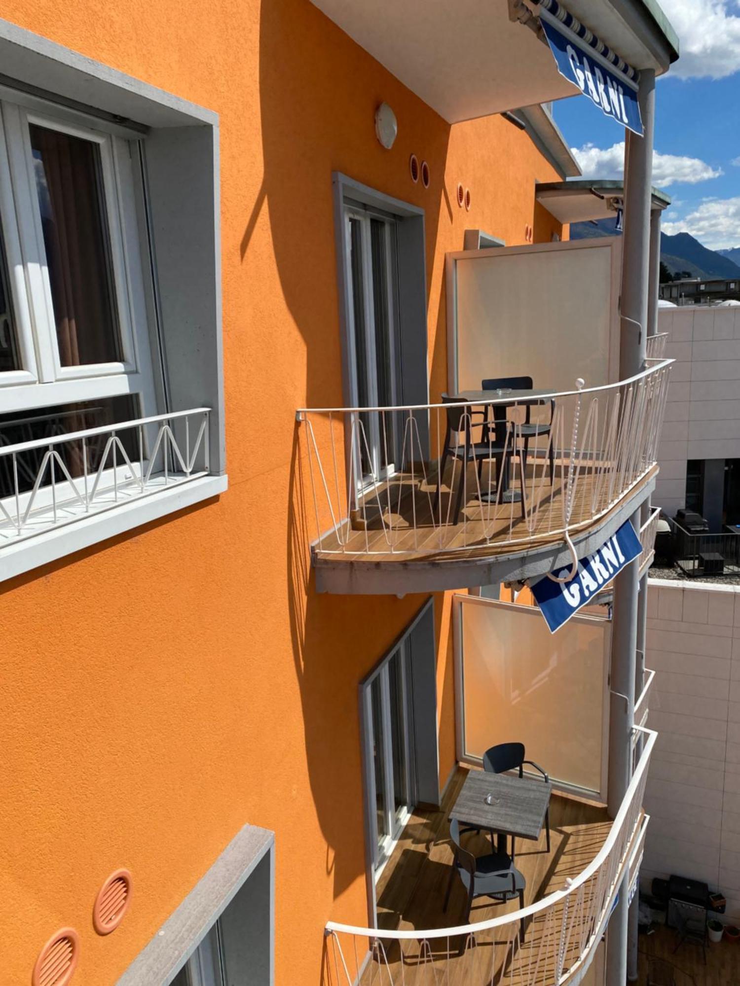 Hotel Garni Montaldi Muralto Buitenkant foto